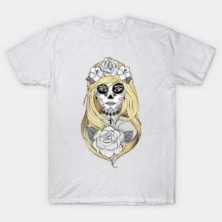 Art et Be - Santa Muerte Blond T-Shirt